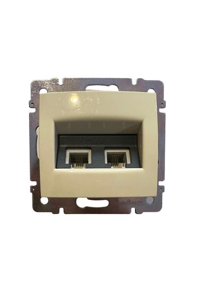 Legrand Valena774339 RJ11 Telephone Input 2-Piece Cream (Frame Included)