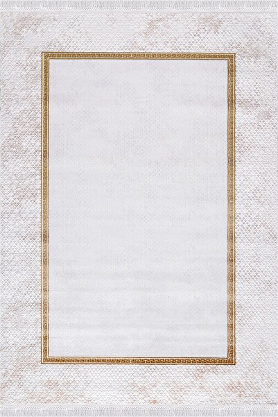 Almoss MİLENYUM 5937B SARI AKRİLİK MAKİNE HALISI