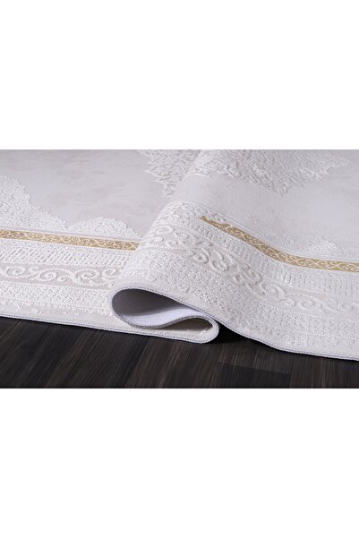 Almoss MİLENYUM 5936A SARI AKRİLİK MAKİNE HALISI