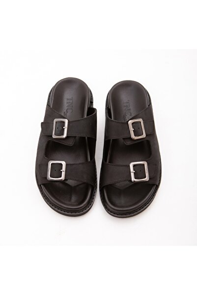 Tamer Tanca Erk Trlk Y22 - Γνήσιες Δερμάτινες Ημερήσιες Παντόφλες, Μοντέλο 876 610