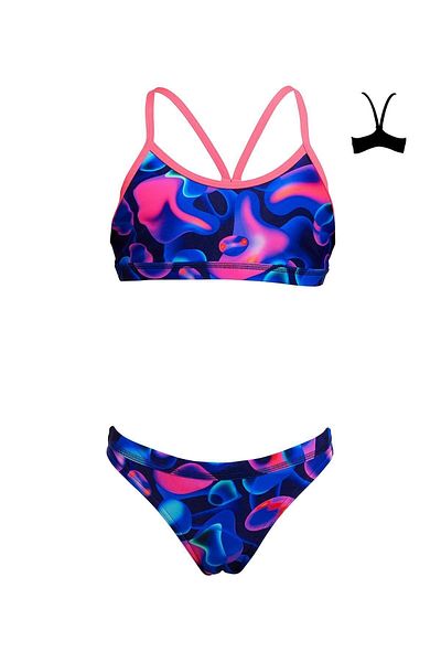 FUNKİTA Funkita Liquid Lights Bikini Set, Bottom, Top Set Girl's Bikini