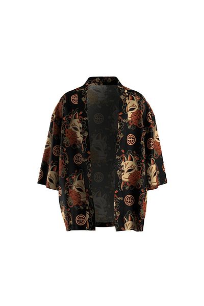 Shout Oversized Μάσκα Kitsune Περιορισμένη Έκδοση Unisex Κιμόνο