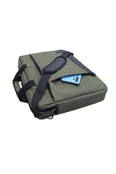 GBMOTION Πράσινη τσάντα φορητού υπολογιστή GBMOTİON 17,3 ιντσών