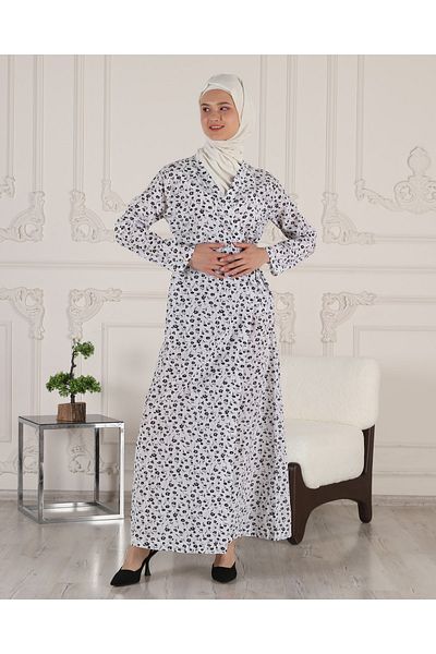 Reis Side Tie Prayer Dress N223