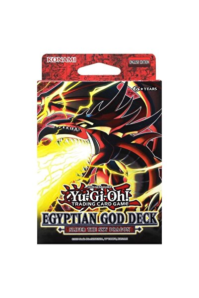 Yu-Gi-Oh! YGO!TCG هيكل سطح السفينة الإله المصري Slifer