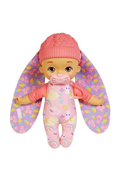 My Garden Baby Ilk Tavşan Bebeğim Pembe Bereli Bebek