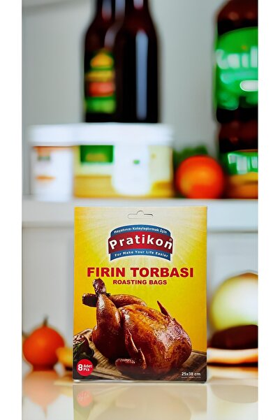 Pratikon كيس فرن مقاوم للحريق 8 قطع × (6 قطع)