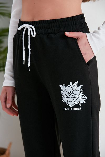 Green Hill Sweatpants, Riot Clothes Printed Pocket