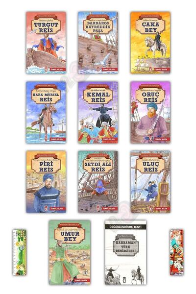 Timaş Çocuk Kahraman Türk Denizciler Seti (İlkokul için)