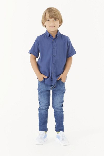 PAULMARK BOY SHORT SLEEVE SHIRT