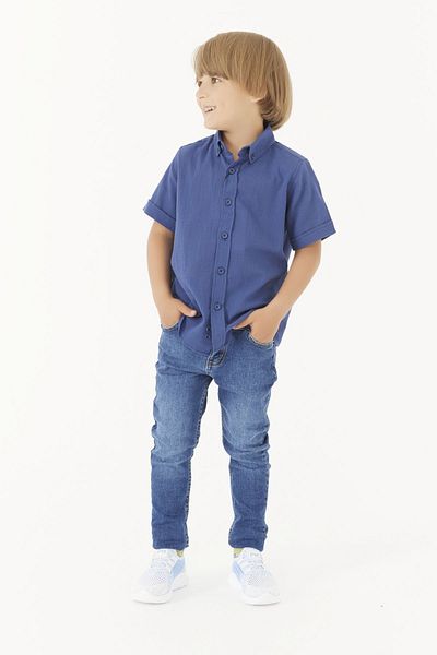 PAULMARK BOY SHORT SLEEVE SHIRT