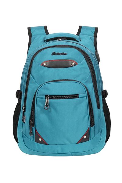 Miracle RELAXION Rucsac cu 4 compartimente din material textil impermeabil pentru liceu, cu compartiment pentru tablete
