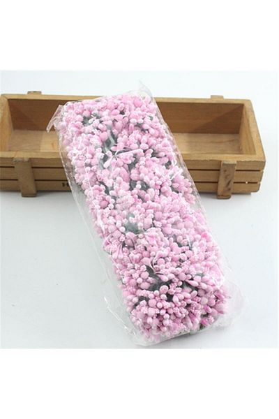 E Elmas Pink Pitircik Cipso Flower – Διακόσμηση τεχνητών λουλουδιών, Στολίδι γραφείου, Φόντο
