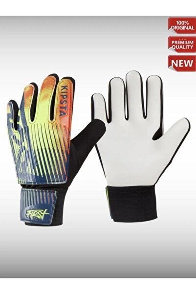 BEYHA COLLECTION Kipsta Çocuk Kaleci Eldiveni - Siyah / Sari / Kırmızı