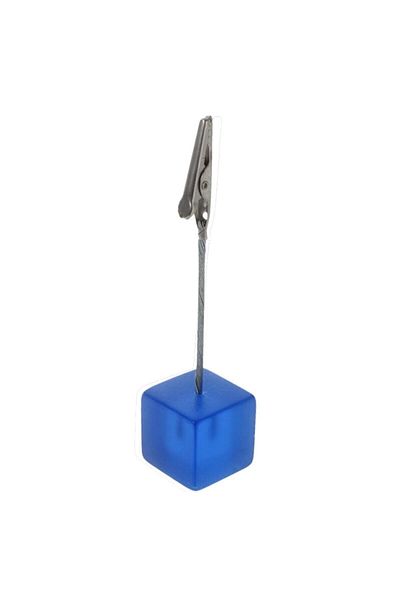 BAYLAR Note Holder Metal Blue Clamp Note Holder 669