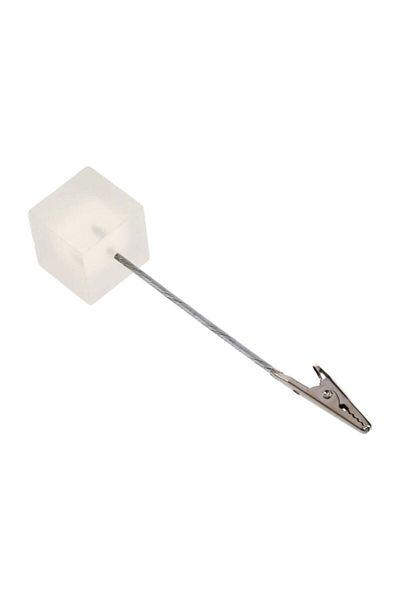 BAYLAR 669 Note Holder Metal Clamp Note Holder White