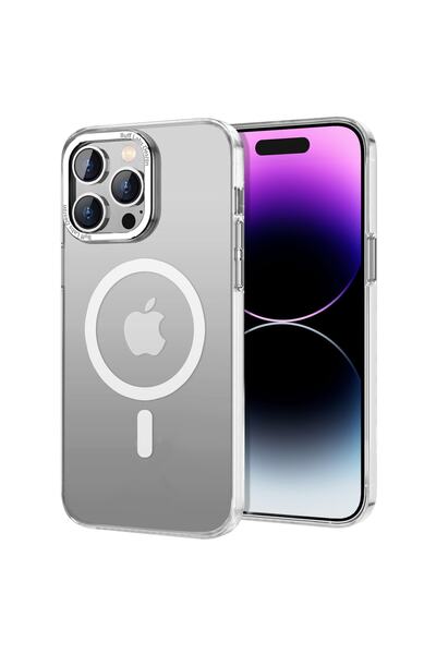 Buff iPhone 14 Pro Max TaoFit Magsafe Kılıf White