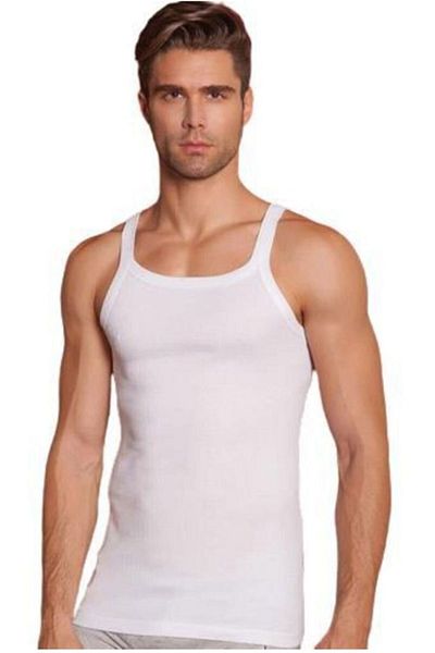 Hepsine Rakip Ανδρικό λουράκι Tank Top Camisole Βαμβακερό εσώρουχο ελαστικό