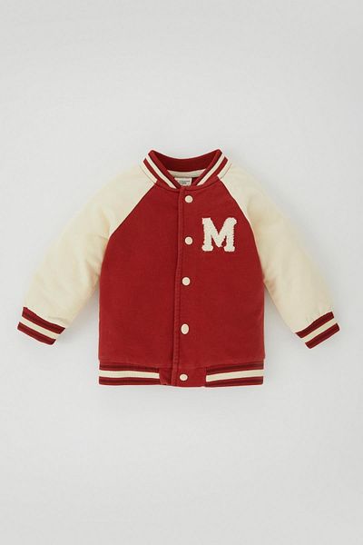Boys cheap burgundy cardigan
