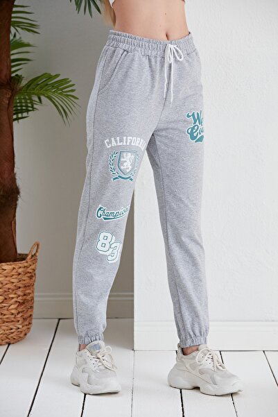 Green Hill california west coast printed summer sweatpants