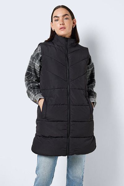 Noisy May Women/Girls Black Vest