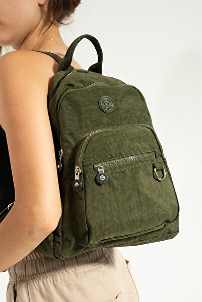 MEGA ÇANTA MAGA YEŞİL UNİSEX KİPLİNG GÜNLÜK SIRT ÇANTASI