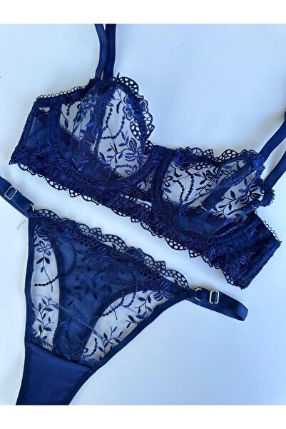 dem merys Бюстгальтер з балеринами та квітковим принтом