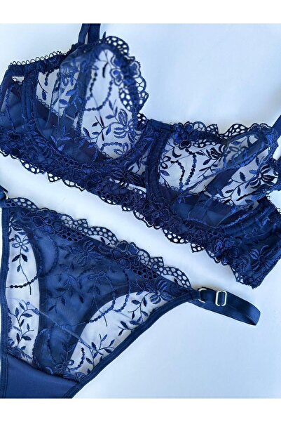 dem merys Бюстгальтер з балеринами та квітковим принтом