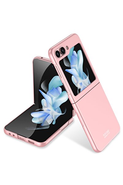 Rivor Samsung Galaxy Z Flip 5 Kılıf Kamera Çıkıntılı Parmak İzi Yapmayan İnce...