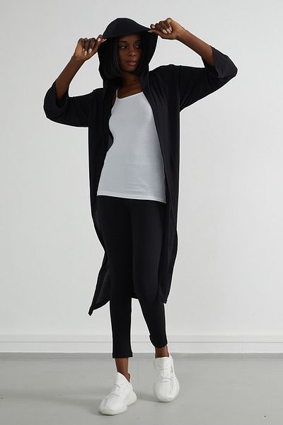 PAULMARK Hooded Thin Cardigan