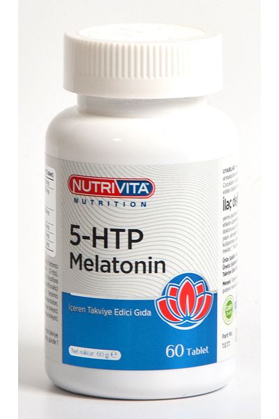 Nutrivita Nutrition 5-HTP Melatonin 60 Tablets - 05/2026