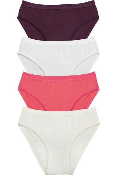 Humaone Pack of 4 Bamboo Super Thin Soft Panties