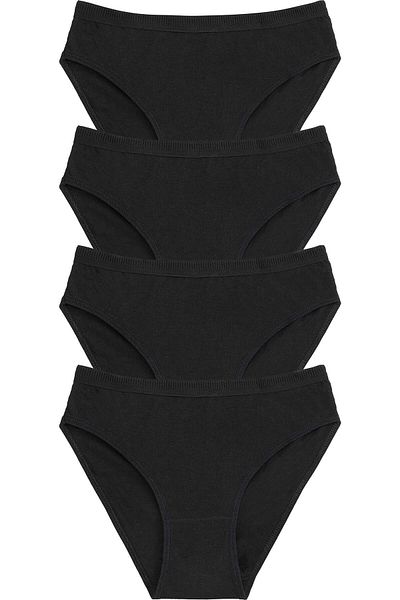 Humaone Pack of 4 Bamboo Super Thin Soft Panties