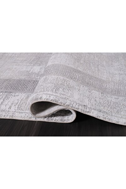 Almoss MOCCA TARZ 5218D BEYAZ-GRİ MAKİNE HALISI