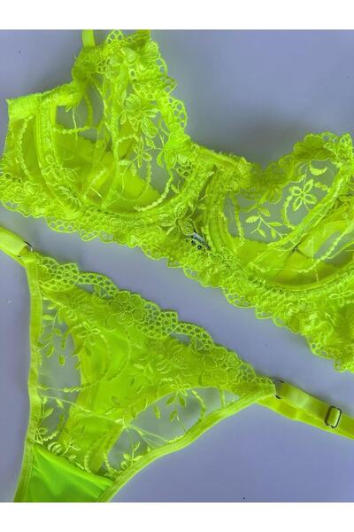 dem merys Σετ σουτιέν Floral Underwire