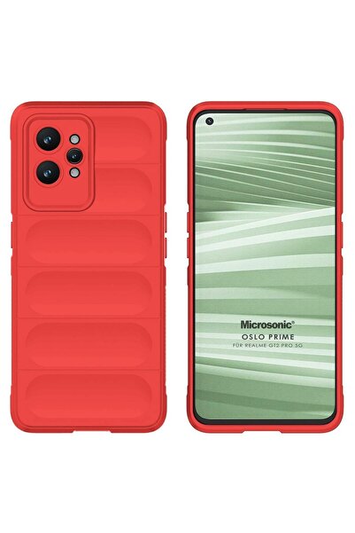 Microsonic Realme GT 2 Pro 5G Kılıf Oslo Prime Kırmızı