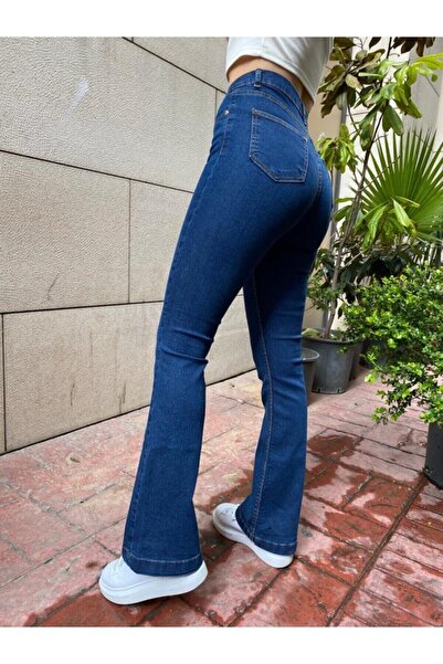 BROSERER Riley Темно-сині джинси з високою талією та лайкрою