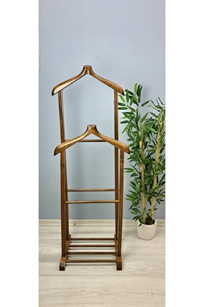 GOXAWEE Ahşap Çift Tepeli Dilsiz Uşak Cilalı Ceviz Basic