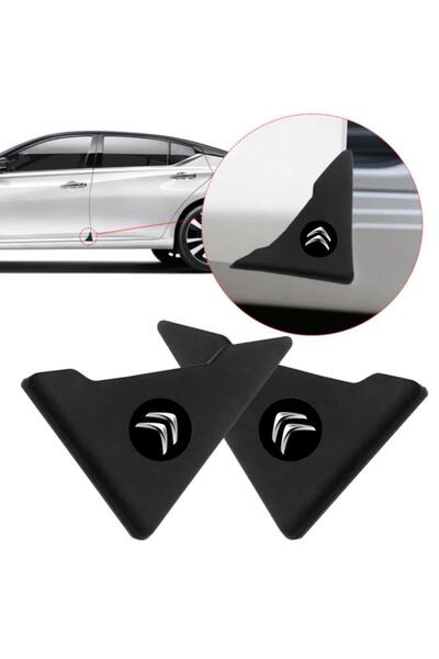 GARDENAUTO Citroen Logolu Kapı Koruma Kenar Köşe Koruyucu Çarpma Çizilme Önle...