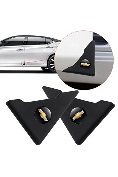 GARDENAUTO Chevrolet Logolu Kapı Koruma Kenar Köşe Koruyucu Çarpma Çizilme Ön...