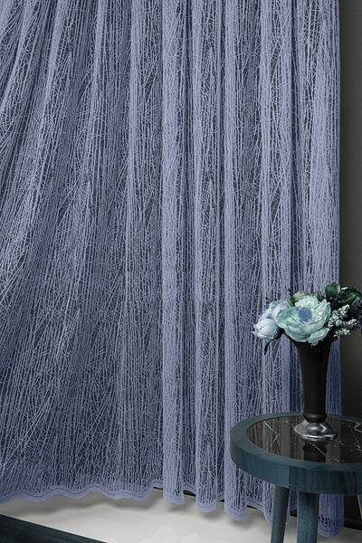 AT Altun Tekstil 2023 Season Don't Want Iron Knitted Jacquard Tree Bark Patterned Tulle 1/2 Sparse Pleat