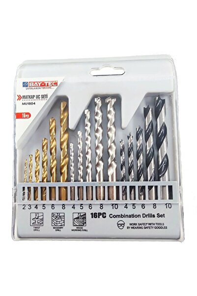 yunuskayatek Full Set Profesyonel Standlı 16 Parça Metal Ağaç Beton Duvar Del...