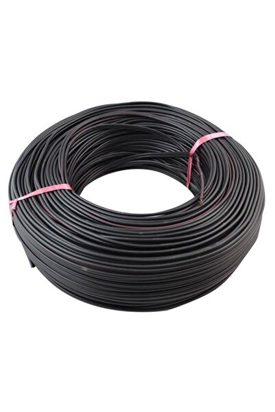 Eye Siyah Renk İkili 100 mt 2 X 0,75 Elektrik Ses Anfi Kabin Hoparlör Kablosu