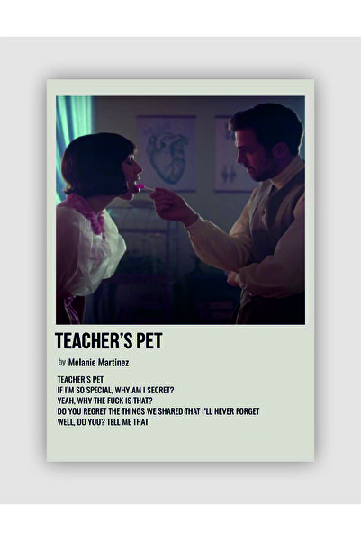 fırsatlar diyarı Melanie Martinez - Teacher’s Pet Duvar Posteri - Duvar Dekor...