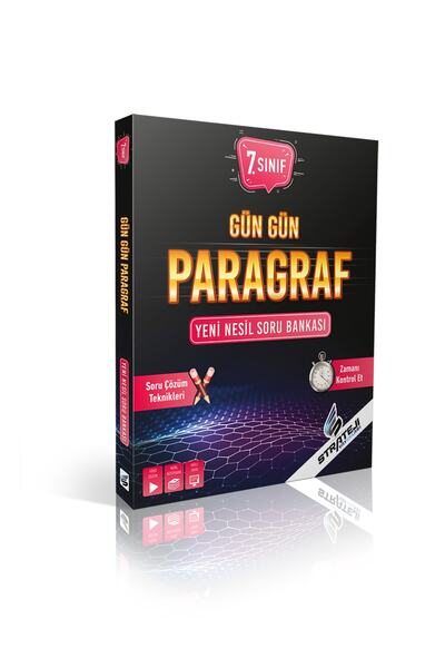 Strateji Yayıncılık Strateji 7 Sınıf Paragraf Gün Gün Soru Bankası