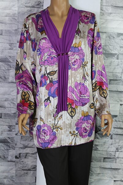 Bilgiçler gömlek mor