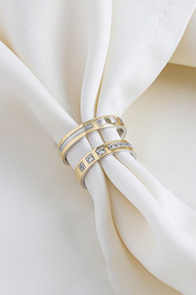 Lieza 4 mm 925 Ayar Gümüş Alyans