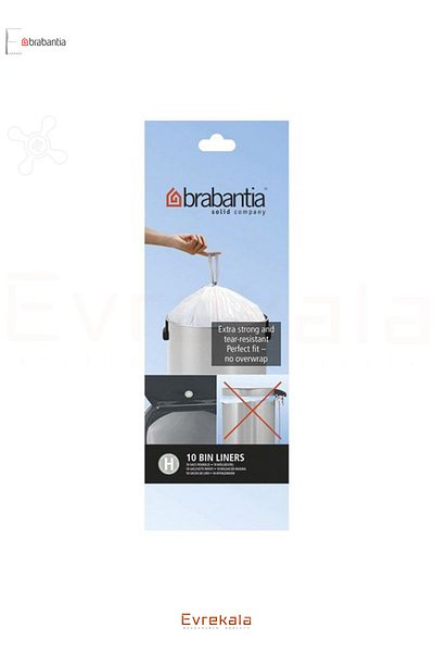 Brabantia Evrekala Shop 50-60 L Garbage Bag Evrekala Code H 10 Pieces New Series