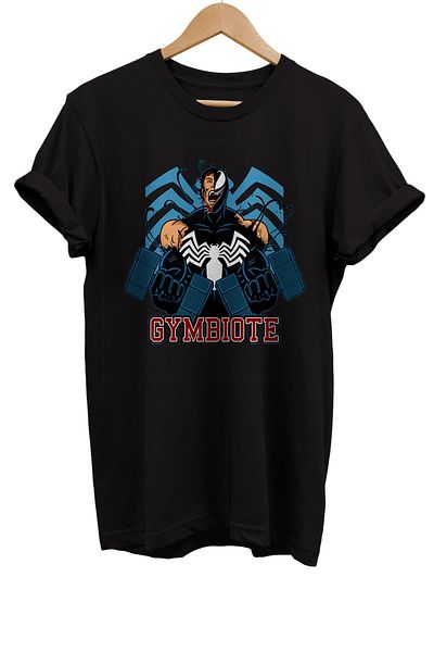remonz Μπλουζάκι Venom Printed 100% Cotton Oversize