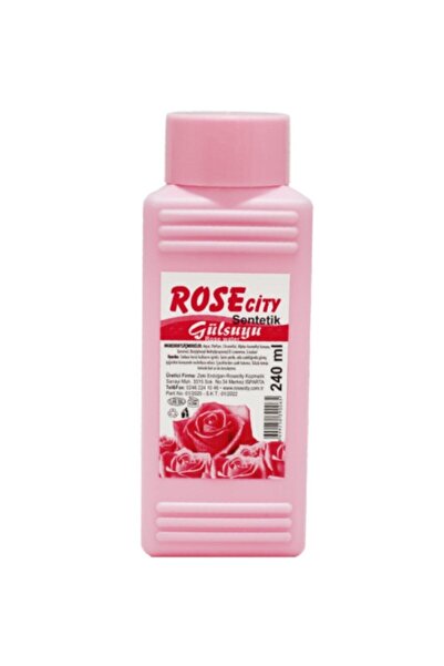 rosecity Rose City Sentetik Gül Suyu 240 Ml.